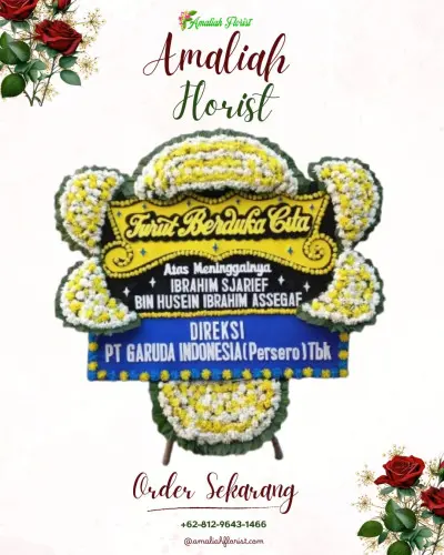 Papan Bunga Duka di Apuan